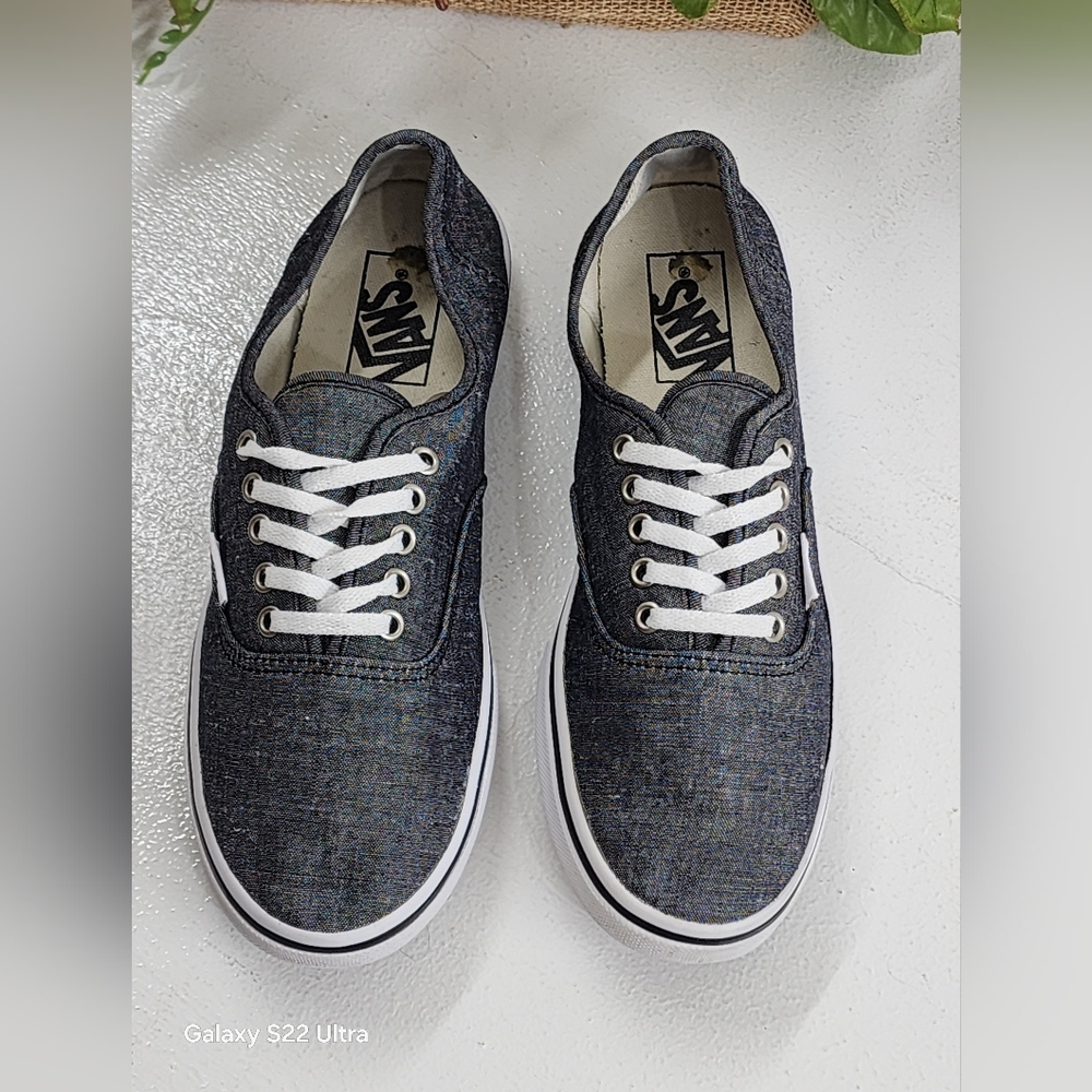 Vans Black and White Women Size 8.5